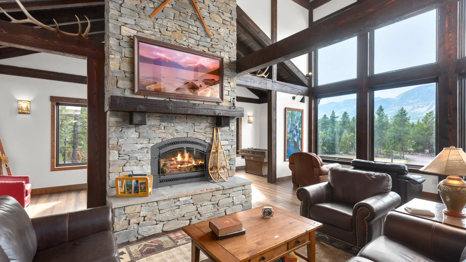 banner header lodging in glacier national park